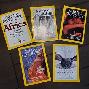 National Geographic Magazines